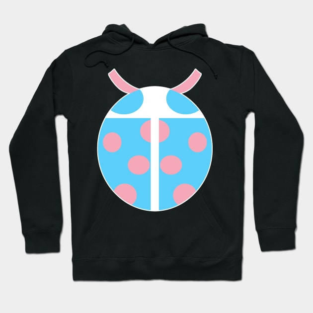 Trans Ladybug Hoodie by actualaxton